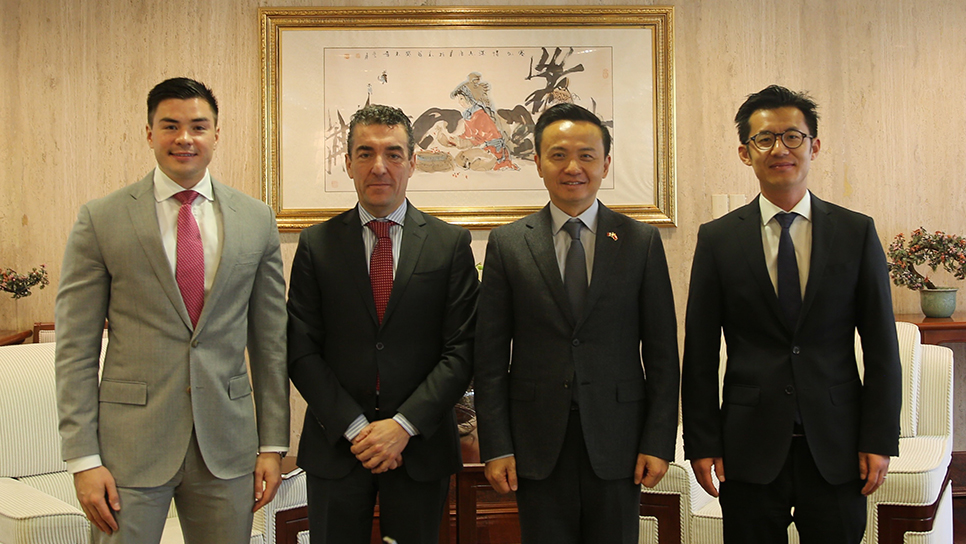 CMSA officers meet Chinese ambassador to Mexico ICTSI